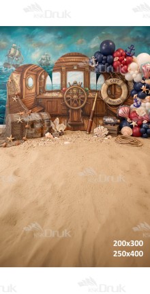 Tło fotograficzne „Ster kapitana – morska przygoda” | UB_872